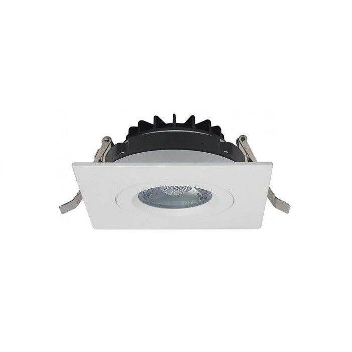 Indoor White Dimmable LED Downlights 4 Inches AC12V  60Hz Square COB