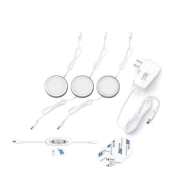 Warm White LED Undercabinet Lights 50mm Height ETL Certified For Closet